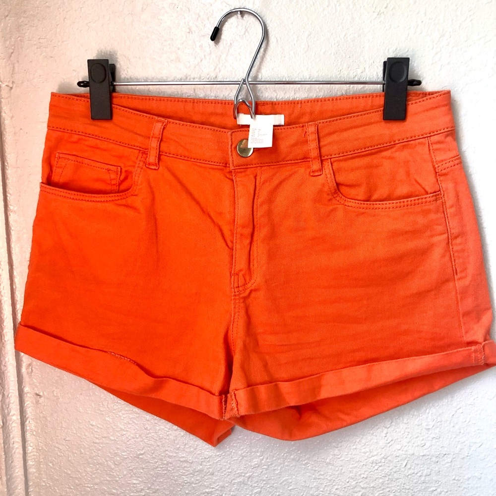 H&M Shorts Size 6 2/$20 Orange